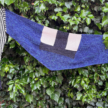 Mischievous Magpie Shawlette