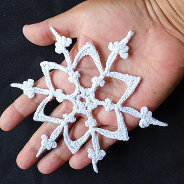 Dragonfly Snowflake Applique Crochet Pattern