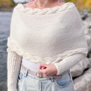 Braided Sweater Scarf