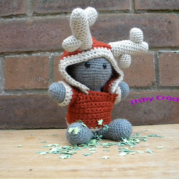 Inchoate Reindeer Hoodie