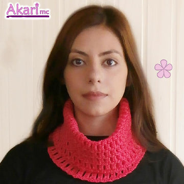 Mesh Cowl Easy Pattern _ C28