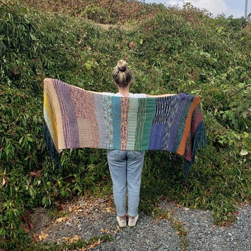Dusk to Dawn Shawl
