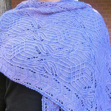 Shiso Cluster Lace Shawl