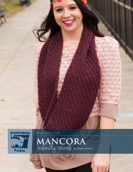 Mancora Infinity Scarf in Juniper Moon Farm Moonshine - J30 - 03 - Downloadable PDF