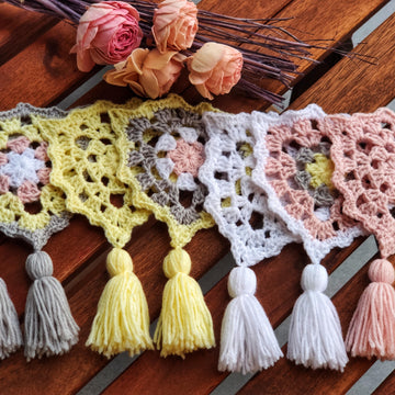 Maia crochet bunting