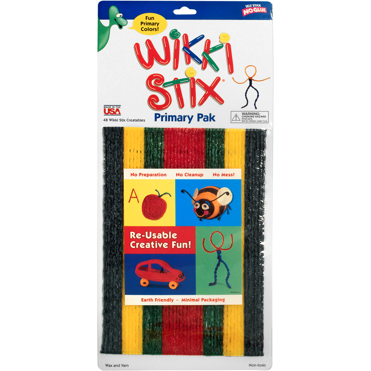 Wikki Stix 8" 48/Pkg - Primary
