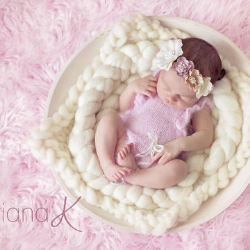 Ruffle Butterfly Knit Onesie
