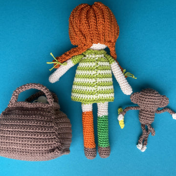 Pipi amigurumi doll