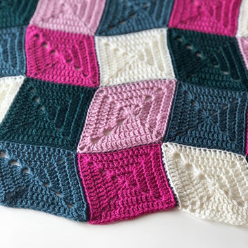 Wonky Blocks Blanket (crochet)