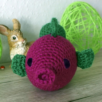 Crochet pattern: rattle fish Theo