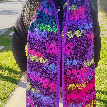 Neon Medley Super Scarf