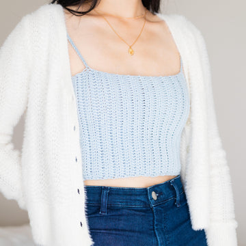 Skylar Ribbed Crop Top