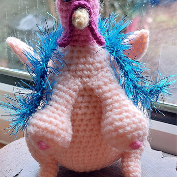 Gloria the Tinsel Titty Turkey