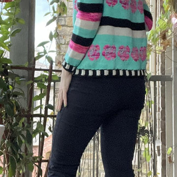 Bright Rose Sweater