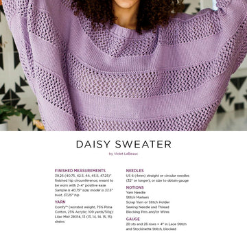 Daisy Sweater