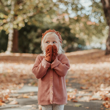Popcorn Beanie and Mittens
