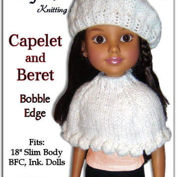 Capelet and Beret for BFC, Ink. Dolls and 18" Slim Dolls