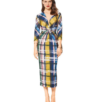 Burda Style Women's V Neck Evening Dress B6442 - Paper Pattern, Size 8-18