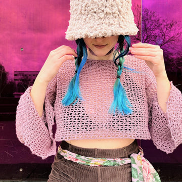 Ziggy Flare Crochet top