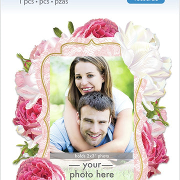 Paper House 3D Stickers 4.5"X7.5" - Floral Keepsake