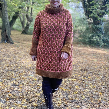 Oversized Honeycomb Tunic