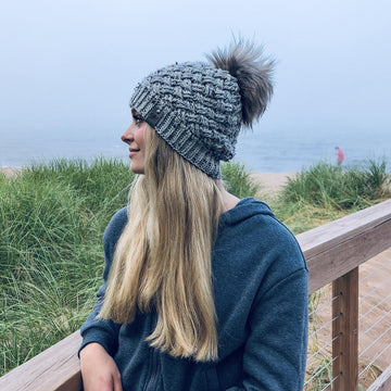 Diagonal Weave Slouch