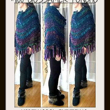 1100 - GOSSAMER poncho cape