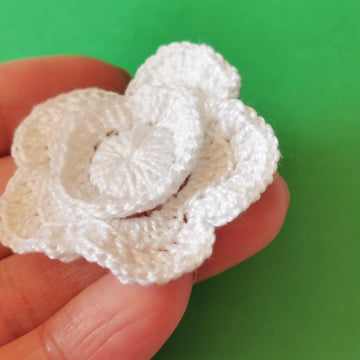 3D flower pattern