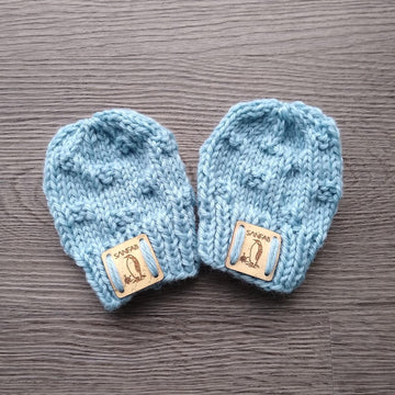 Mini Waves Baby Mittens