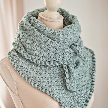 Fan and Ruffle Kerchief and...