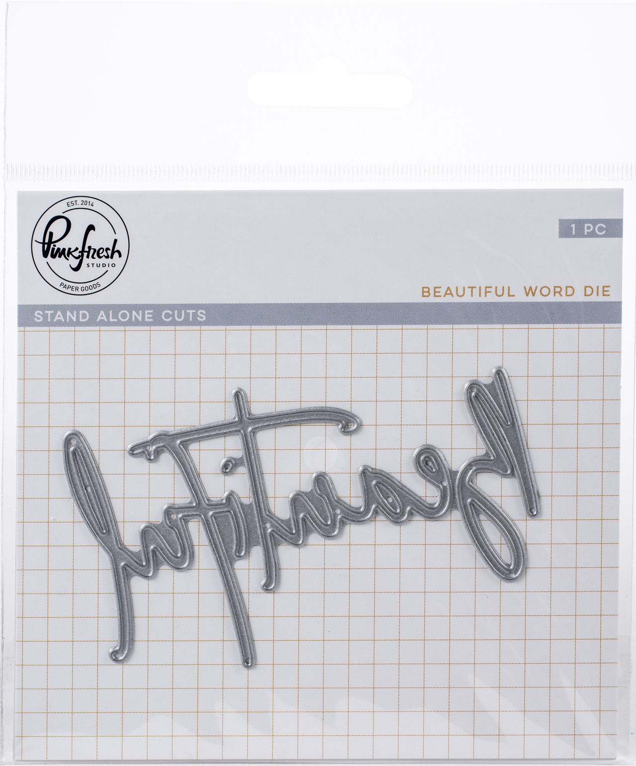 Pinkfresh Studio Die - Beautiful Word