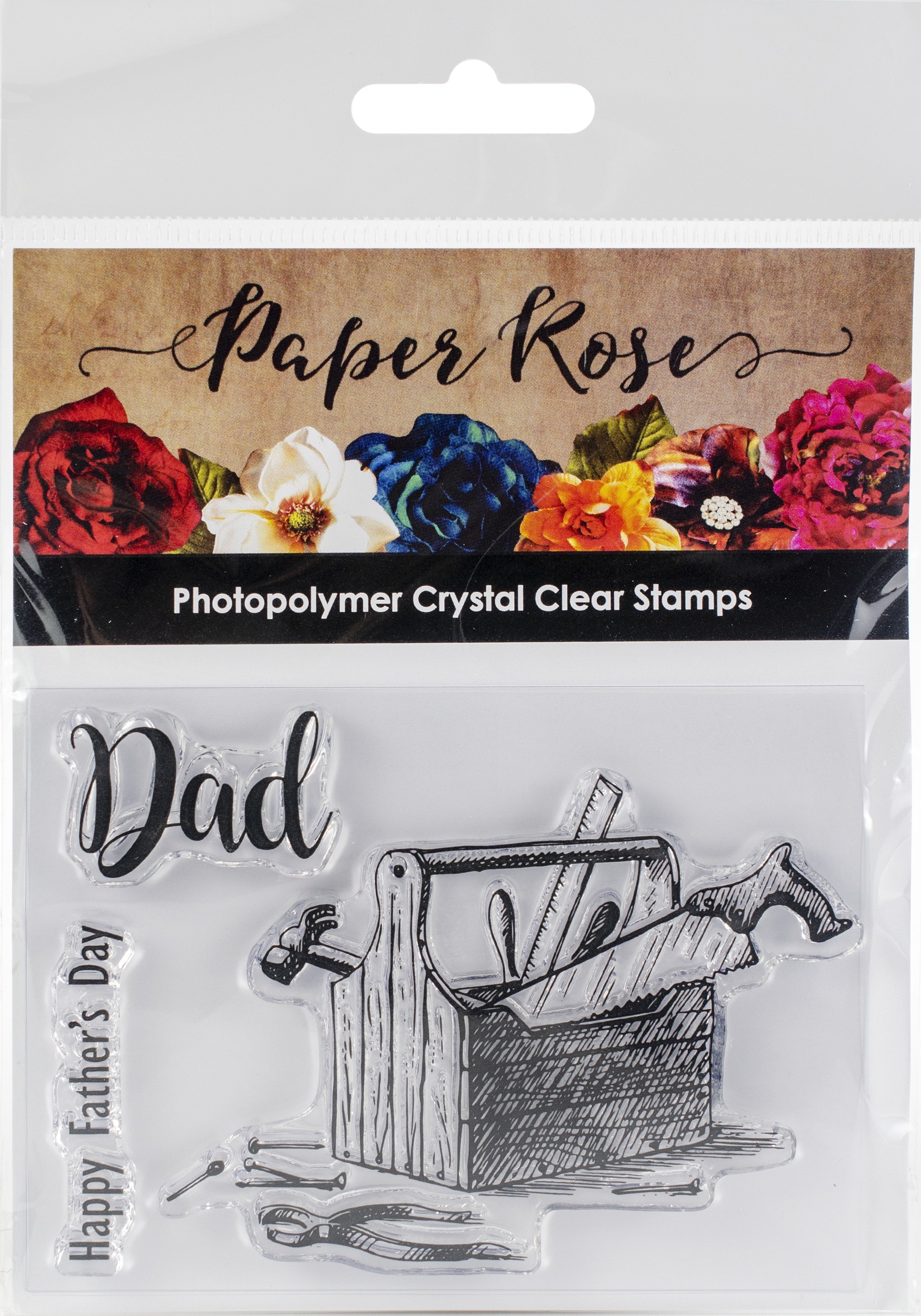 Paper Rose Clear Stamps - Toolbox