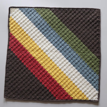 Disability Pride Flag C2C Tapestry