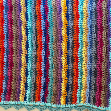 Cotton Waves baby blanket