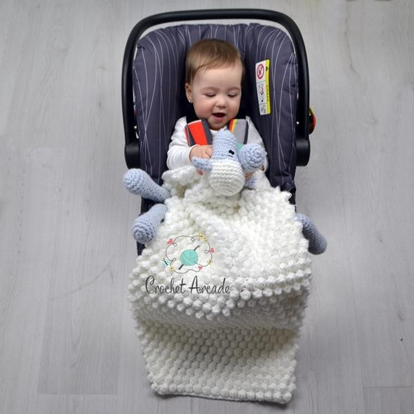 Cuddle and Play Sheep Crochet Blanket King Cole Comfort Chunky