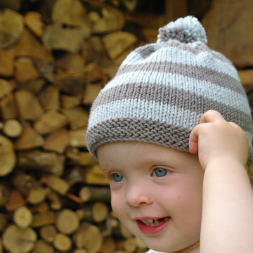 Easy Baby Bobble Hat / Beanie Hat