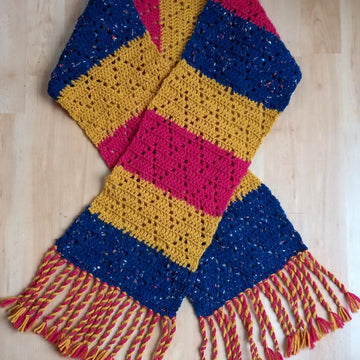 Caitlin Zigzag Scarf