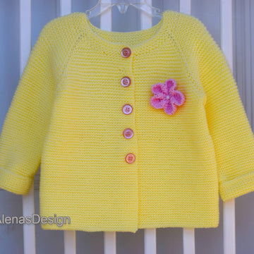 Baby Cardigan with Embellishments 2