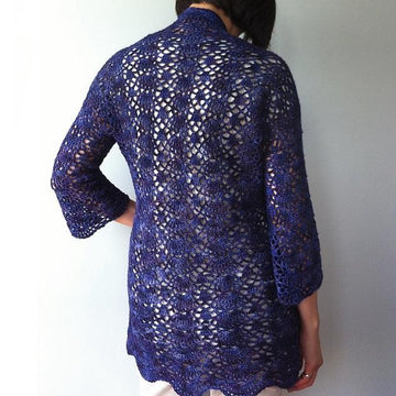 Ava - lacy shells cardigan