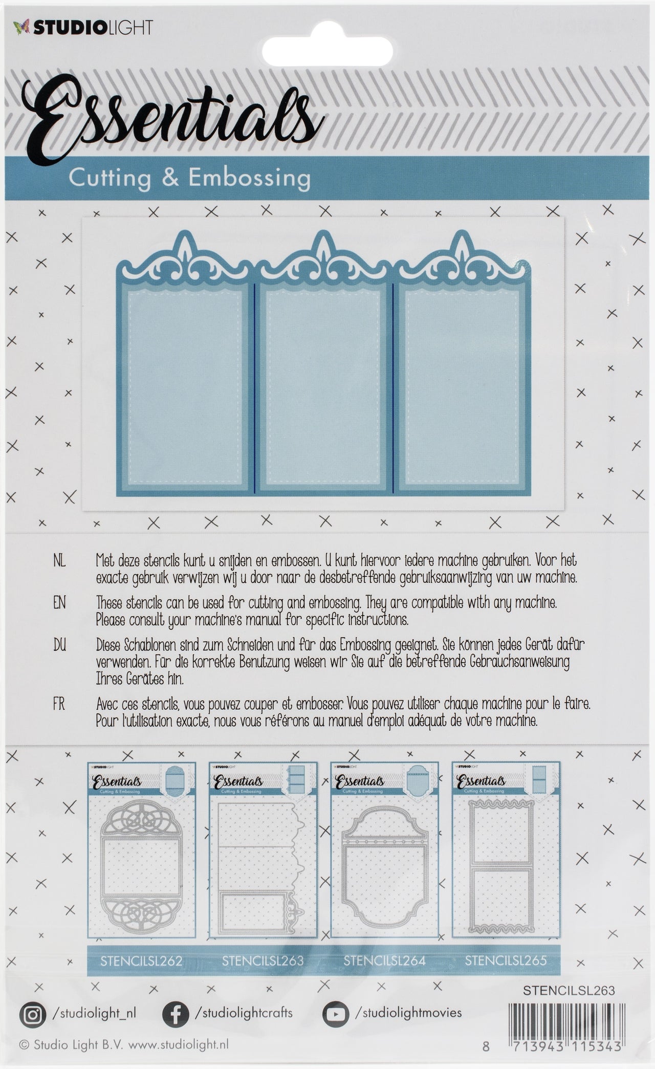 Studio Light Essentials Cutting & Embossing Die - 628414