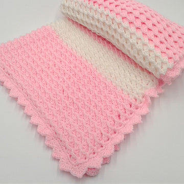 Wavy baby blanket