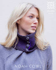 "Noah Cowl" - Cowl Knitting Pattern in MillaMia Naturally Soft Aran