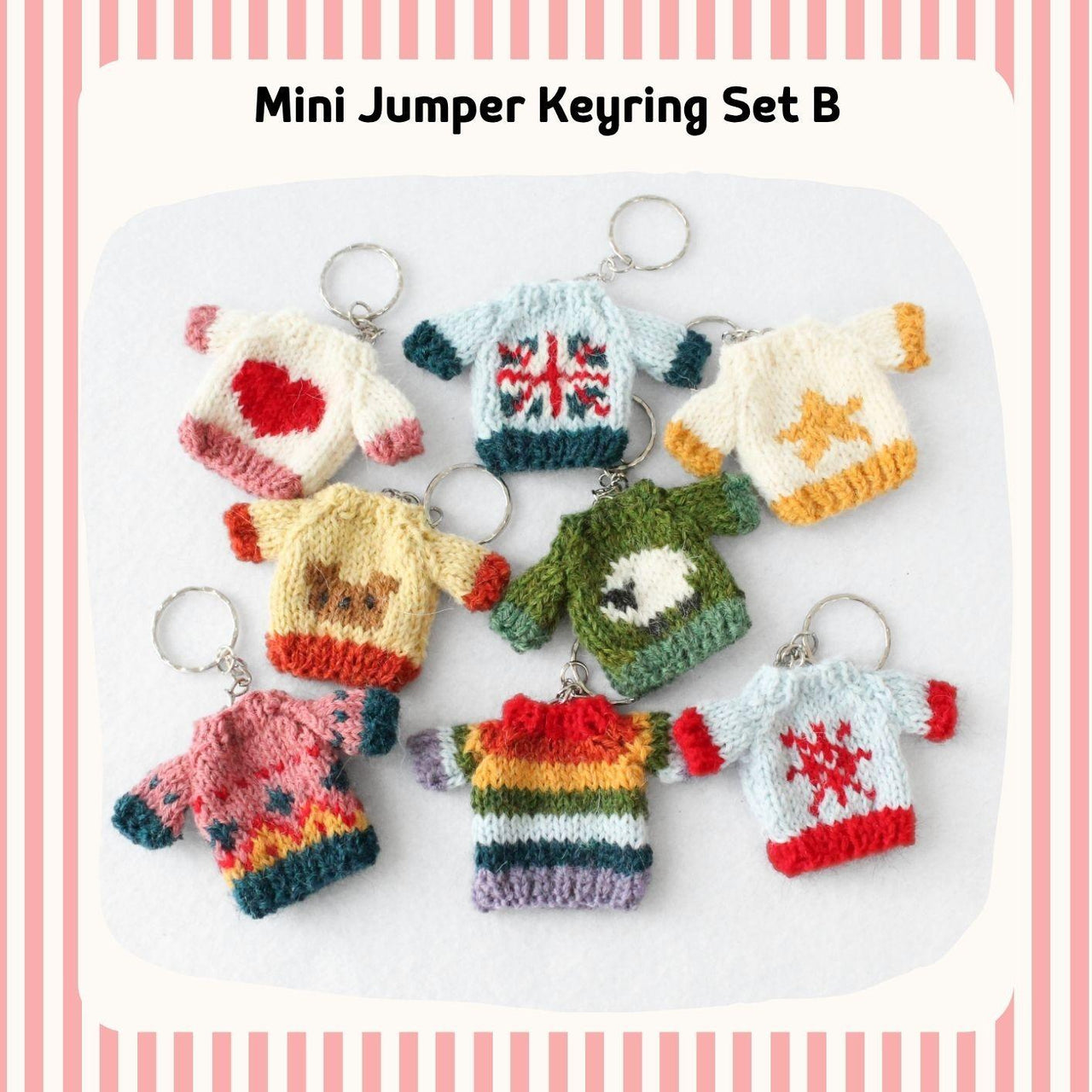 Mini Jumper Keyring Set B