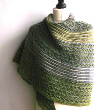 Cascade shawl 60