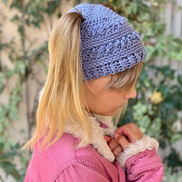 Duo Bun or Pigtail Hat