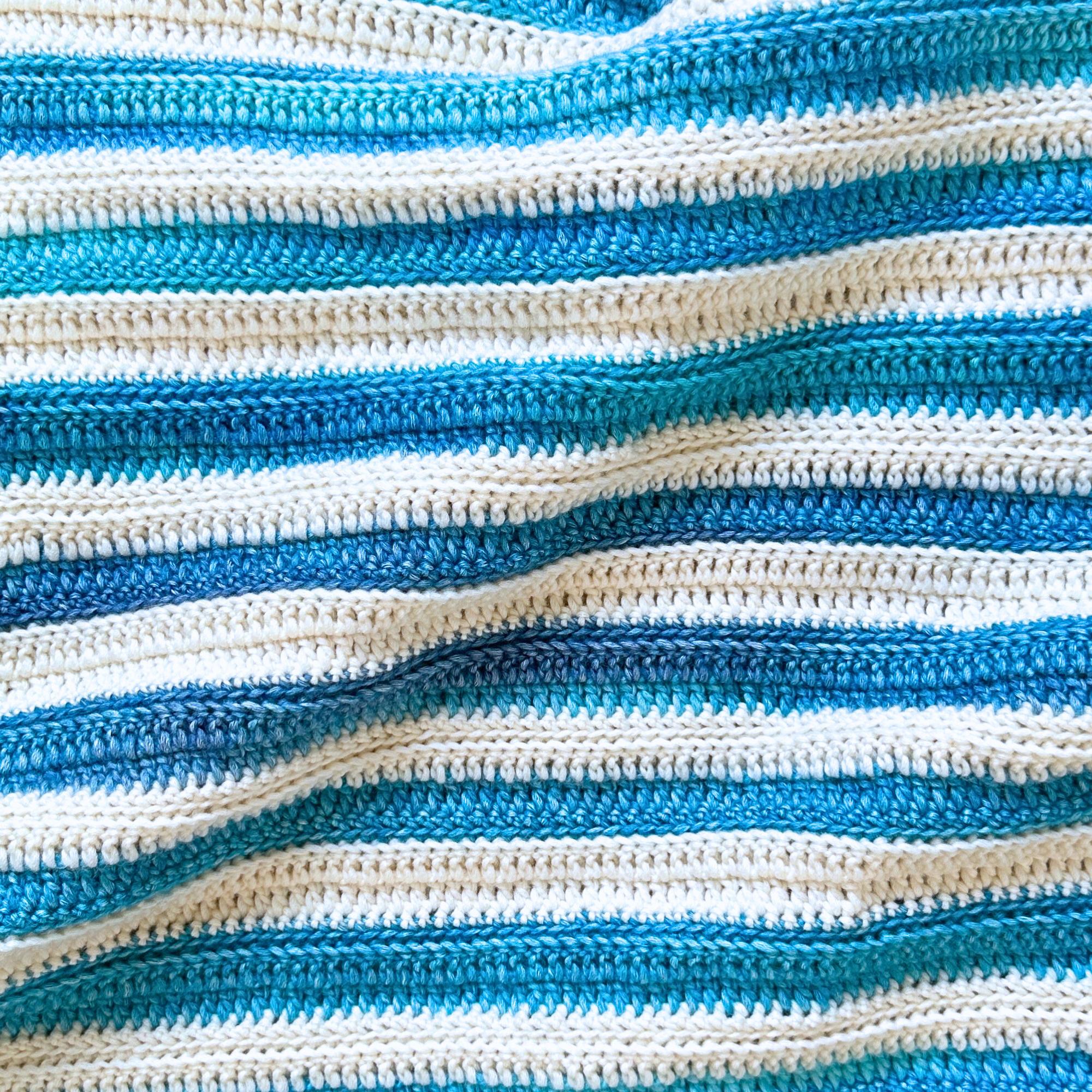 Layered Lines Baby Blanket
