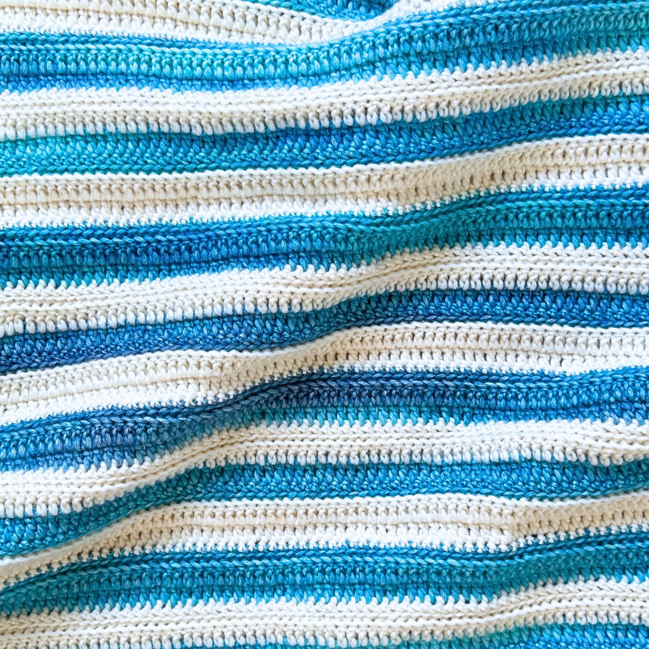 Layered Lines Baby Blanket