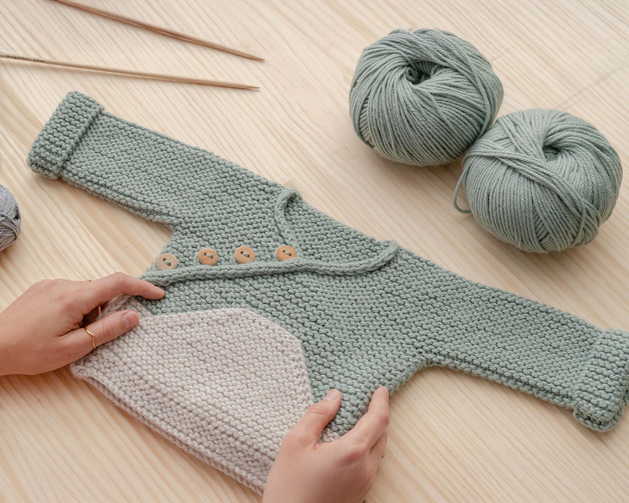 1-3 months - COMFY Knitted Jacket