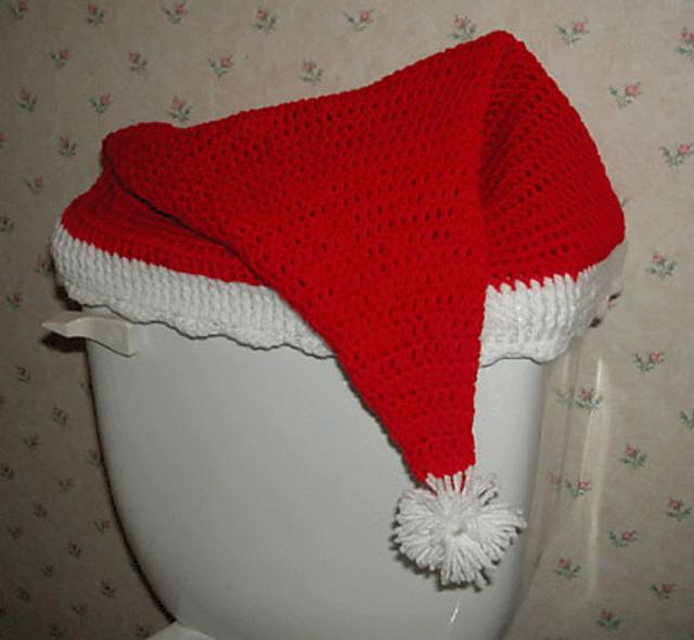 0383 Santa Hat Tank Top Cover