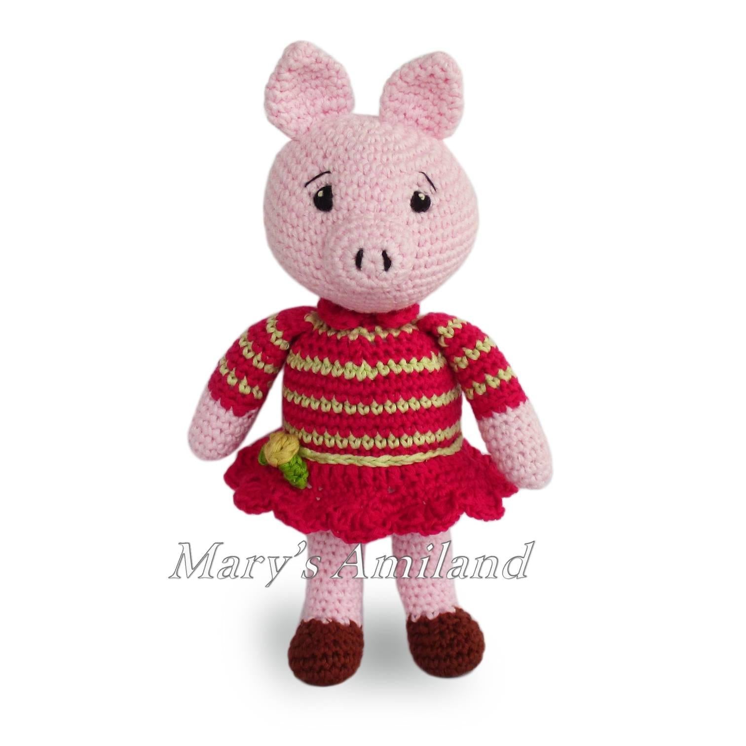 Amigurumi Miss Pig The Ami